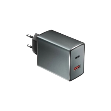 Зарядное устройство сетевое Olmio СЗУ 36W USBx2 6A QC3.0 Type-C PD, цвет черный